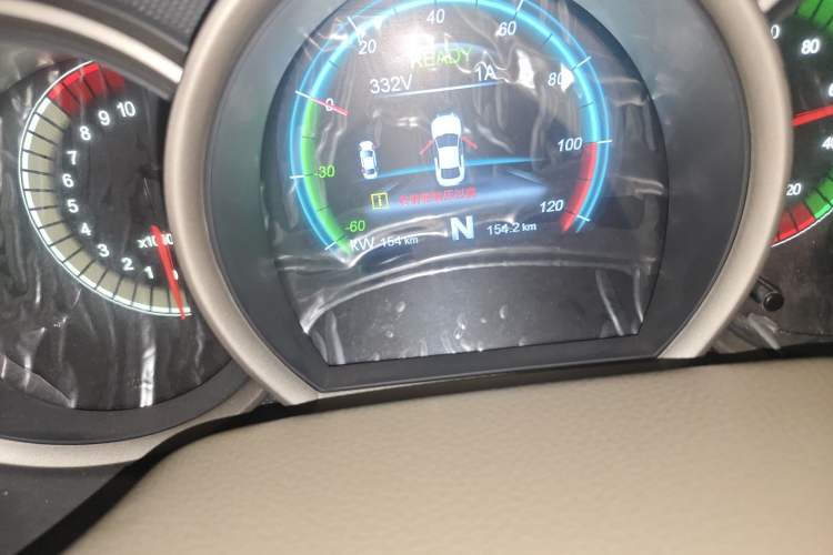 Used Dongfeng Junfeng E11K 2019 ES360 Battery-Swap Version 46.7 kWh Odometer Close Up