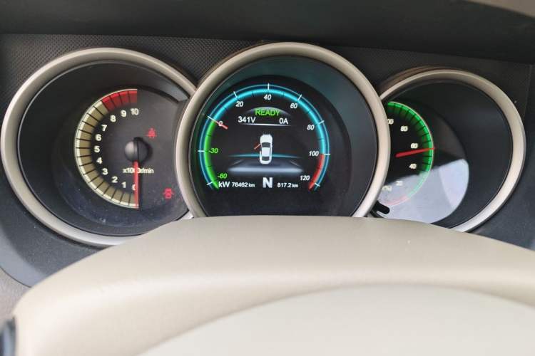 Used Dongfeng Junfeng E11K 2019 Standard Model Odometer Close Up