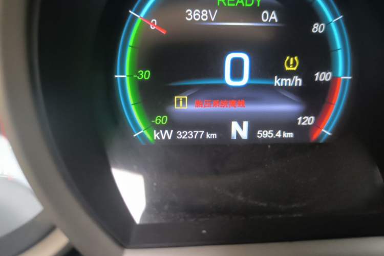 Used Dongfeng Junfeng E11K 2019 Standard Model Odometer Close Up