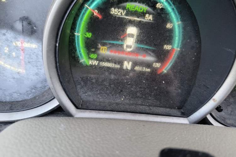 Used Dongfeng Junfeng E11K 2021 60.43 kWh Battery-Swap Version Odometer Close Up