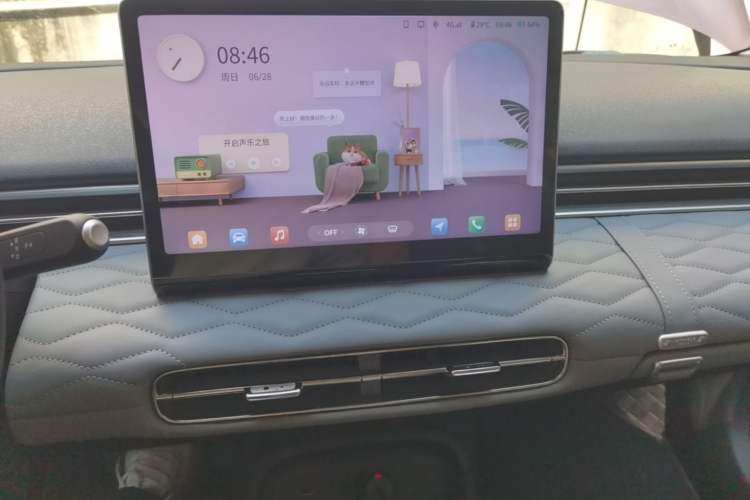 Used Dongfeng NAMMI 01 2024 New Edition 330 Plus Smart+ Audio And AC Panel