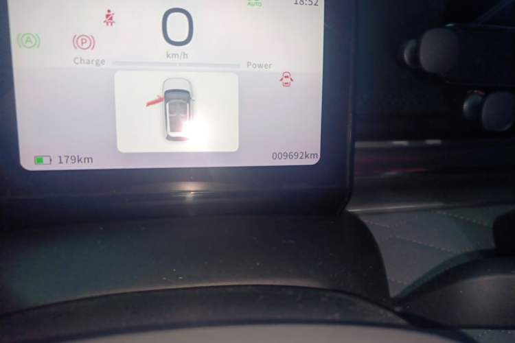 Used Dongfeng NAMMI 01 2024 Co-Creation Edition Co-Creation ME Version Odometer Close Up