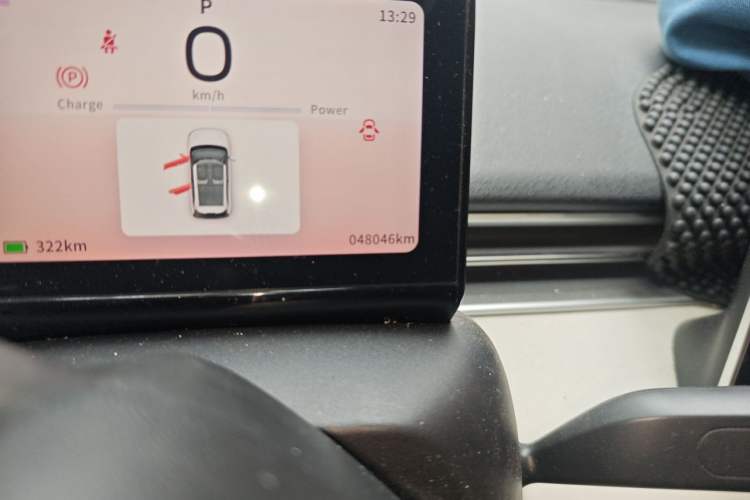 Used Dongfeng NAMMI 01 2024 330 Air Odometer Close Up