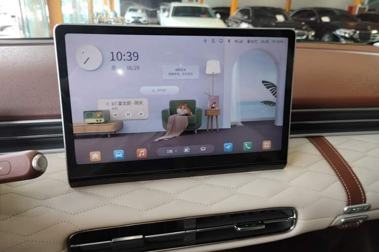 Used Dongfeng NAMMI 01 2024 New Edition 330 Plus Smart+ Audio And AC Panel