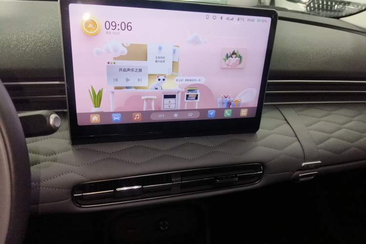 Used Dongfeng NAMMI 01 2024 Co-Creation Edition – Co-Creation WE Version Audio And AC Panel