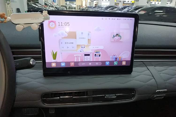 Used Dongfeng NAMMI 01 2024 Co-Creation Edition – Co-Creation WE Version Audio And AC Panel
