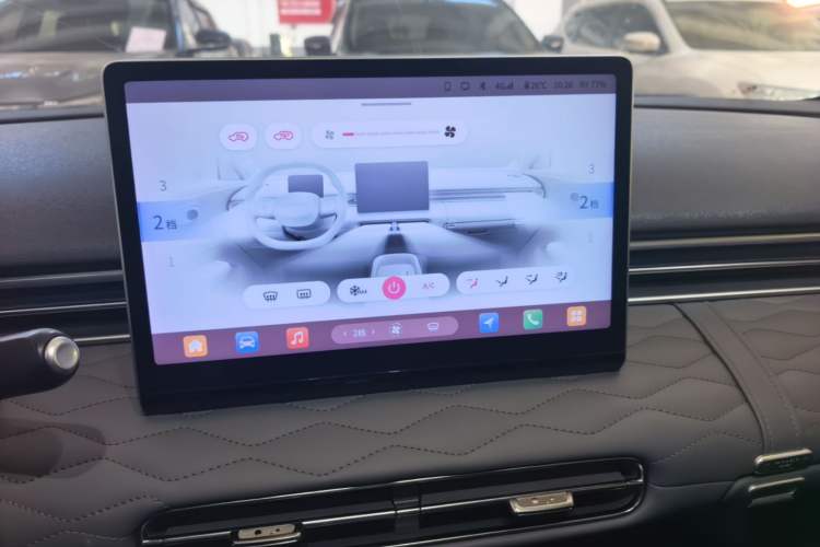 Used Dongfeng NAMMI 01 2024 330 Plus Audio And AC Panel