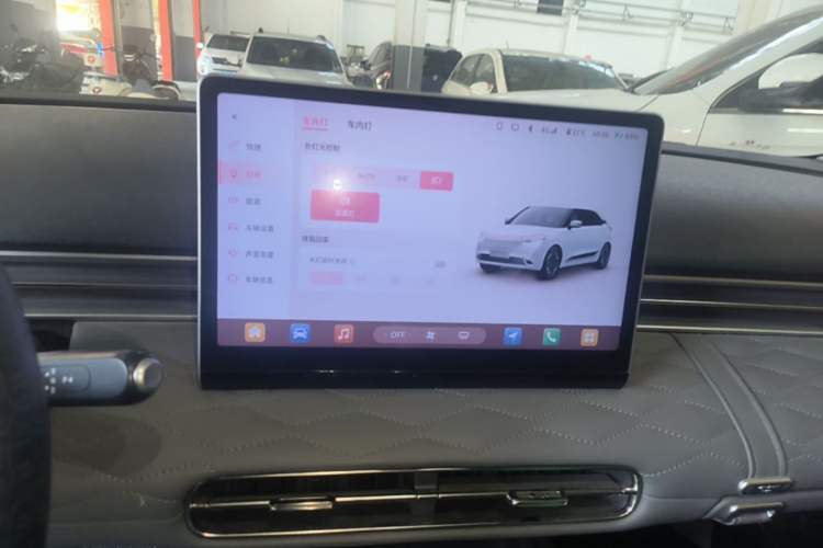 Used Dongfeng NAMMI 01 2024 330 Plus Audio And AC Panel