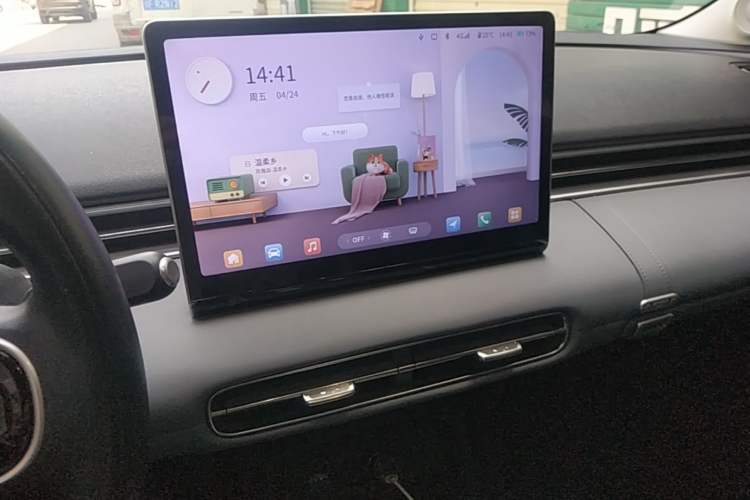 Used Dongfeng NAMMI 01 2024 New Edition 330 Air Audio And AC Panel