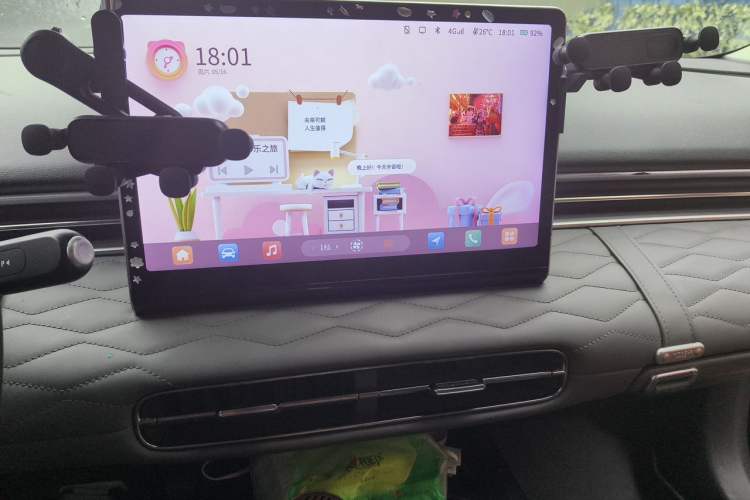 Used Dongfeng NAMMI 01 2024 430 Plus Smart+ Audio And AC Panel