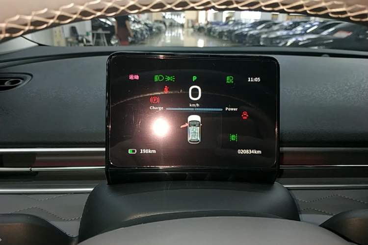 Used Dongfeng NAMMI 01 2024 Co-Creation Edition – Co-Creation WE Version Instrument Cluster
