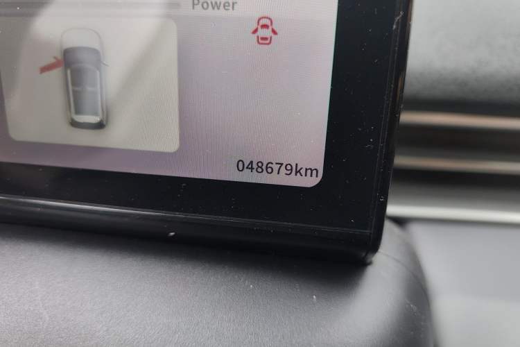 Used Dongfeng NAMMI 01 2024 New Edition 330 Air Odometer Close Up