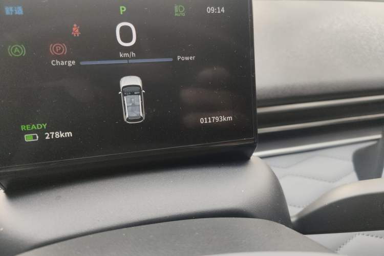 Used Dongfeng NAMMI 01 2024 Co-Creation Edition Co-Creation YOU Edition Odometer Close Up