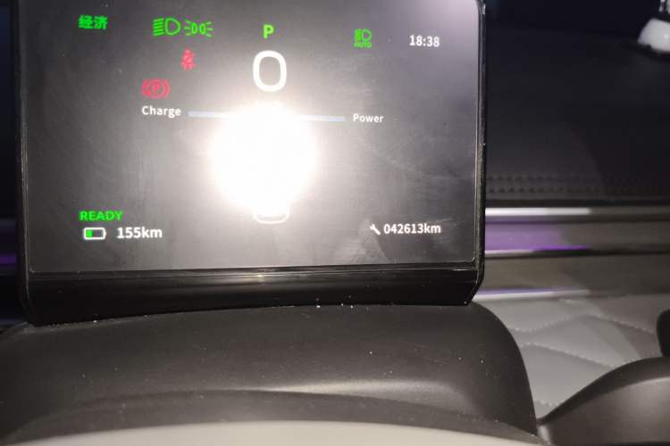 Used Dongfeng NAMMI 01 2024 New Edition 430 Plus Smart+ Odometer Close Up