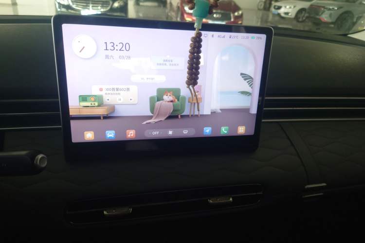Used Dongfeng NAMMI 01 2024 330 Plus Audio And AC Panel