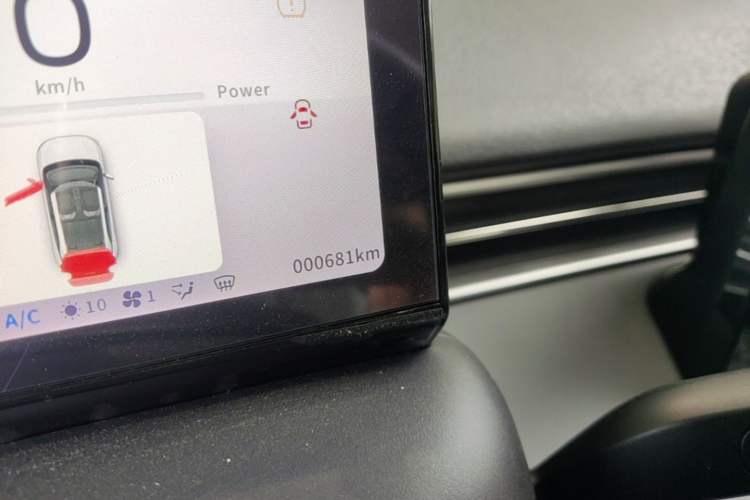 Used Dongfeng NAMMI 01 2025 330KM Youth Edition Instrument Cluster
