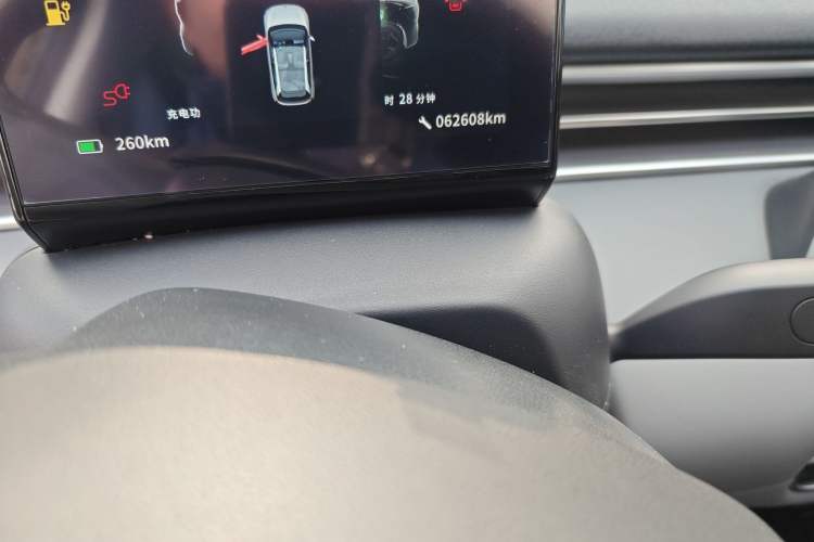 Used Dongfeng NAMMI 01 2025 330KM Youth Edition Odometer Close Up