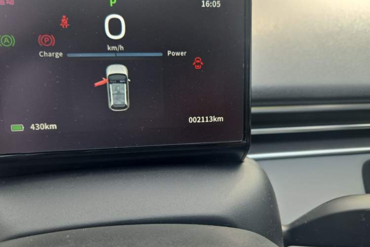 Used Dongfeng NAMMI 01 2026 Model Originality Edition 430Air Odometer Close Up