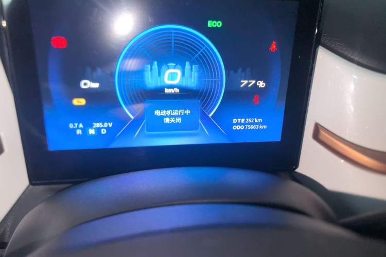 Used Dongfeng NAMMI BOX 2022 Chasing Wind Edition 331KM Advanced Model Odometer Close Up