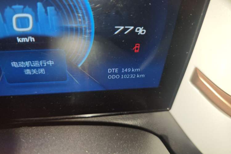 Used Dongfeng NAMMI BOX 2022 Revised Light Wind Edition 201 km Standard Version Odometer Close Up
