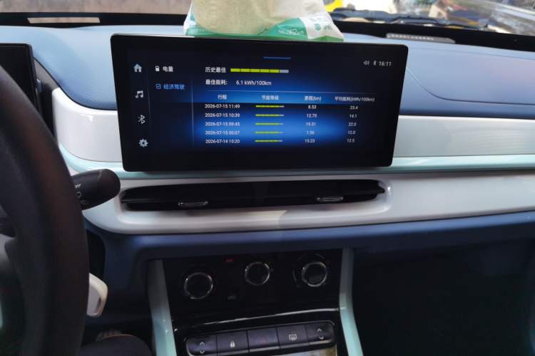 Used Dongfeng NAMMI BOX 2022 Chasing Wind Edition 351 km Advanced Model Audio And AC Panel