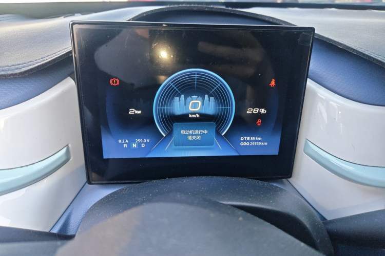 Used Dongfeng NAMMI BOX 2022 Chasing Wind Edition 331KM Advanced Model Instrument Cluster
