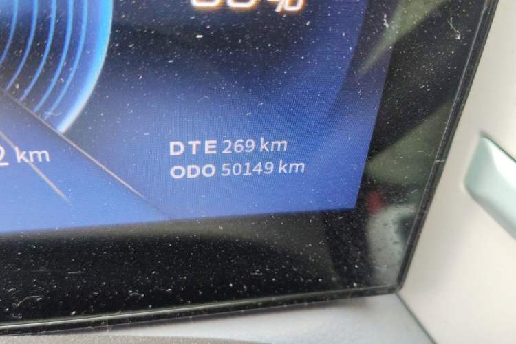 Used Dongfeng NAMMI BOX 2022 Chasing Wind Edition 331 km Standard Model Odometer Close Up