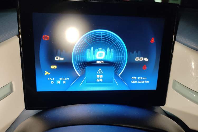 Used Dongfeng NAMMI BOX 2022 Revised Light Wind Edition 201 km Standard Version Odometer Close Up