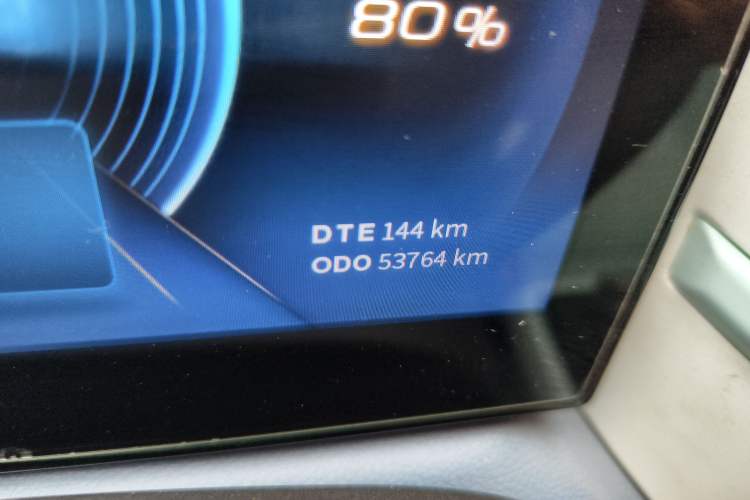 Used Dongfeng NAMMI BOX 2022 Revised Light Wind Edition 201 km Standard Version Odometer Close Up