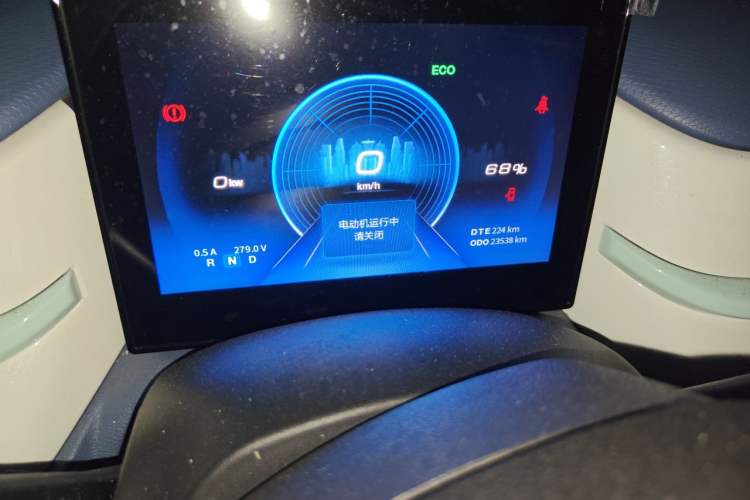 Used Dongfeng NAMMI BOX 2022 Chasing Wind Edition 331KM Advanced Model Odometer Close Up