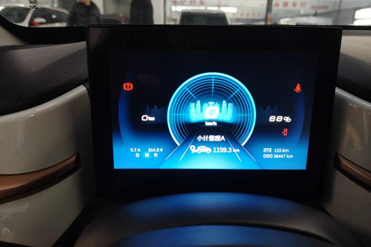 Used Dongfeng NAMMI BOX 2022 Champion Edition Light Wind Version 201KM Standard Model Instrument Cluster
