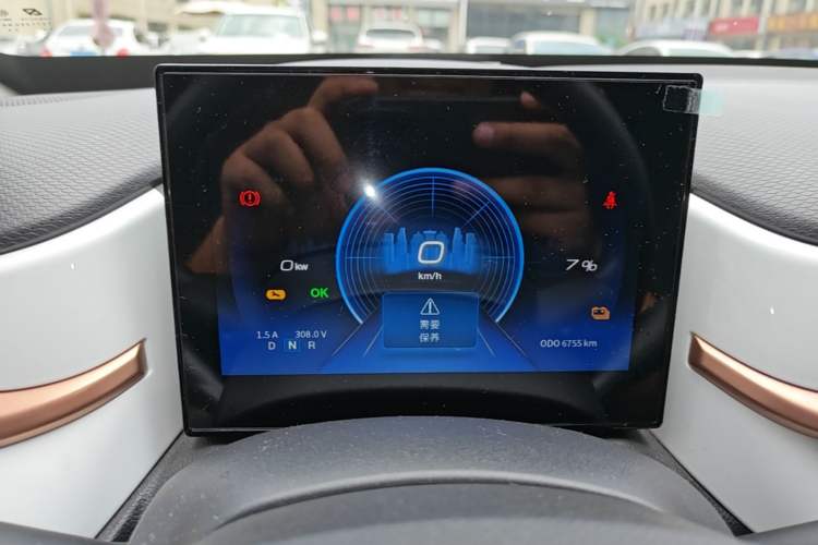 Used Dongfeng NAMMI BOX 2022 Revised Light Wind Edition 201 km Standard Version Instrument Cluster