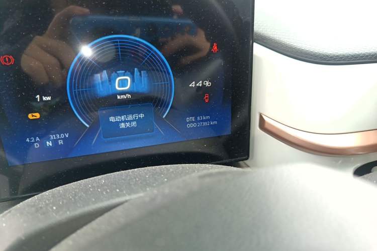 Used Dongfeng NAMMI BOX 2022 Revised Light Wind Edition 201 km Standard Version Odometer Close Up