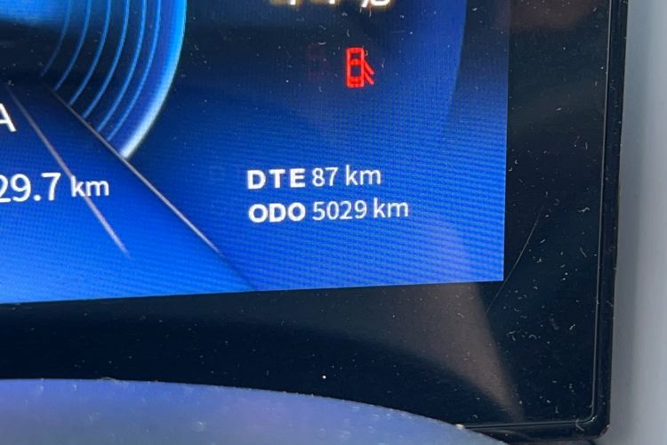 Used Dongfeng NAMMI BOX 2022 Revised Light Wind Edition 201 km Standard Version Odometer Close Up