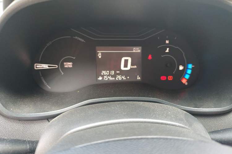 Used Dongfeng NAMMI EX1 2022 PRO Enjoyment Model Odometer Close Up
