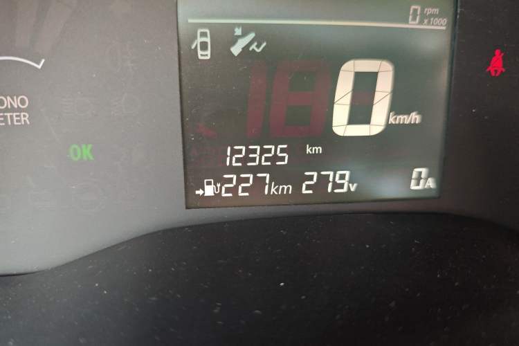 Used Dongfeng NAMMI EX1 2021 Zhi Ling Version Odometer Close Up