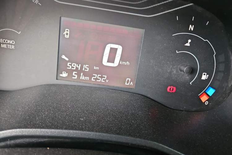 Used Dongfeng NAMMI EX1 2021 Quality Edition Odometer Close Up