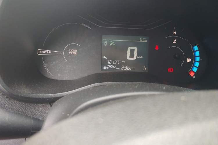 Used Dongfeng NAMMI EX1 2021 Zhi Ling Version Odometer Close Up