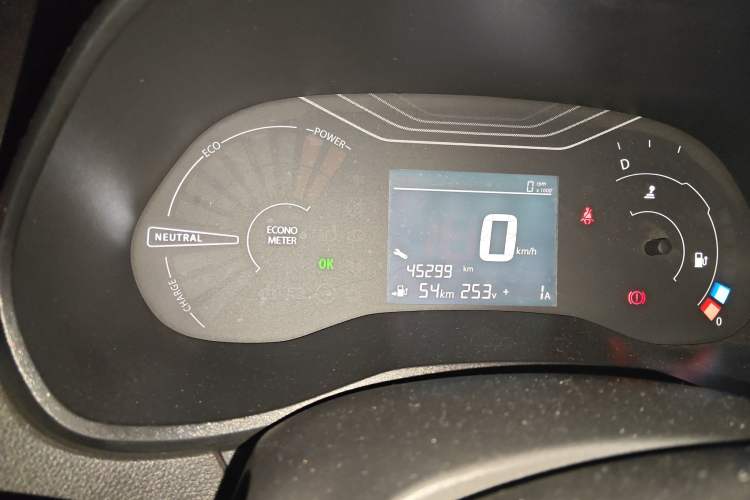 Used Dongfeng NAMMI EX1 2021 Quality Edition Odometer Close Up