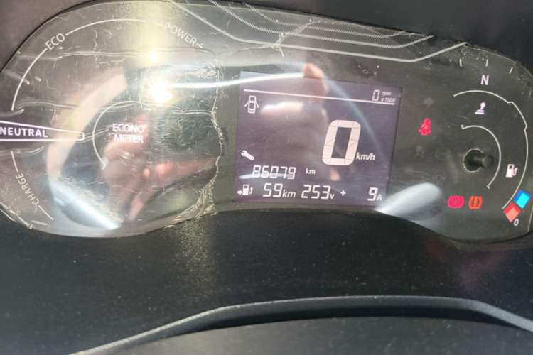 Used Dongfeng NAMMI EX1 2021 Quality Edition Odometer Close Up