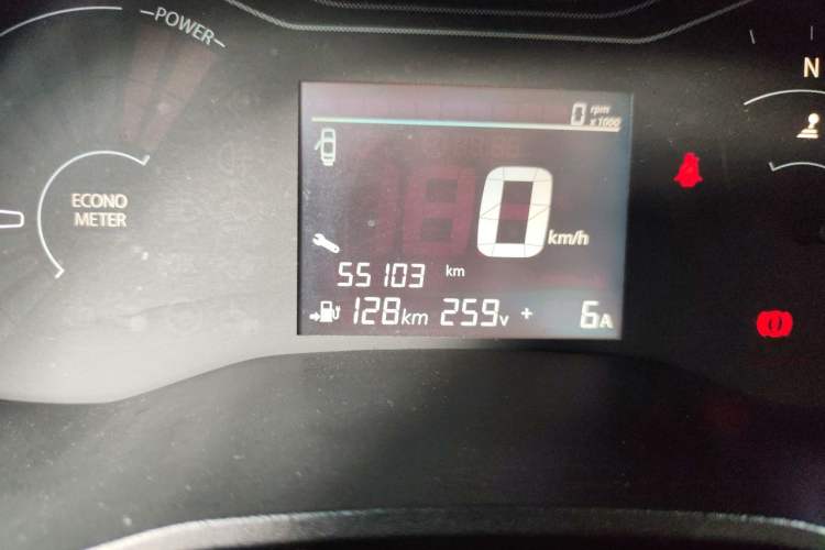 Used Dongfeng NAMMI EX1 2021 Quality Edition Odometer Close Up