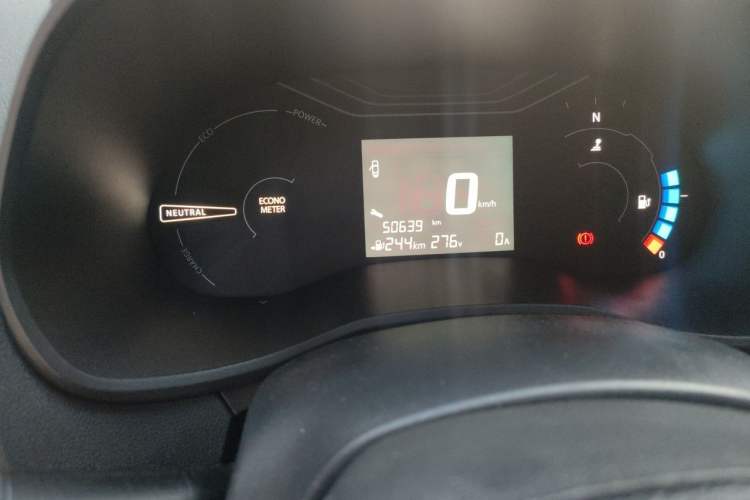Used Dongfeng NAMMI EX1 2021 Zhi Ling Version Odometer Close Up
