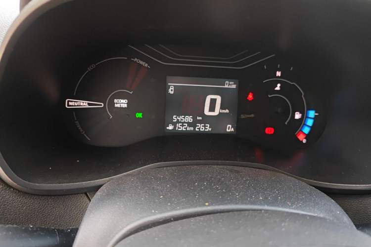 Used Dongfeng NAMMI EX1 2021 Zhi Ling Version Odometer Close Up