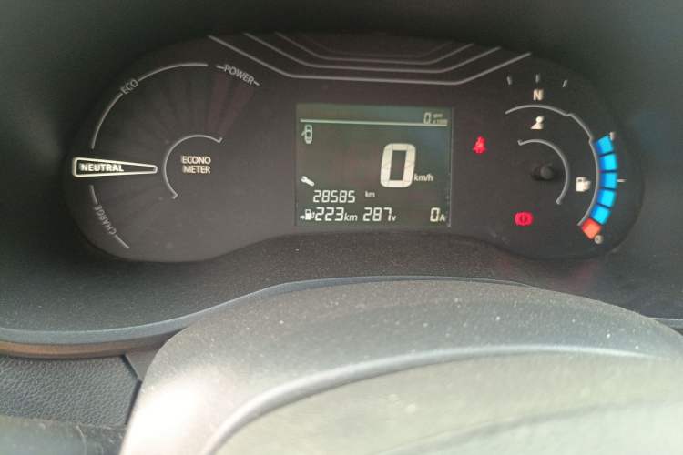 Used Dongfeng NAMMI EX1 2021 Quality Edition Odometer Close Up
