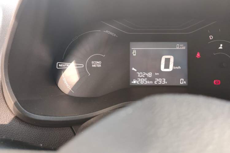 Used Dongfeng NAMMI EX1 2021 Quality Edition Odometer Close Up
