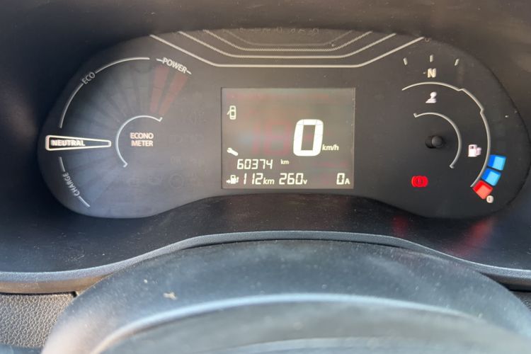 Used Dongfeng NAMMI EX1 2021 Quality Edition Odometer Close Up