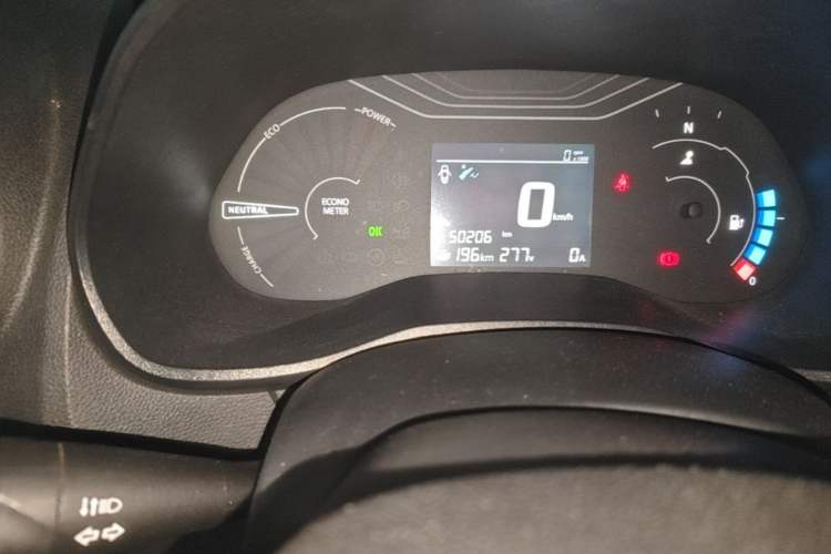 Used Dongfeng NAMMI EX1 2021 Quality Edition Odometer Close Up