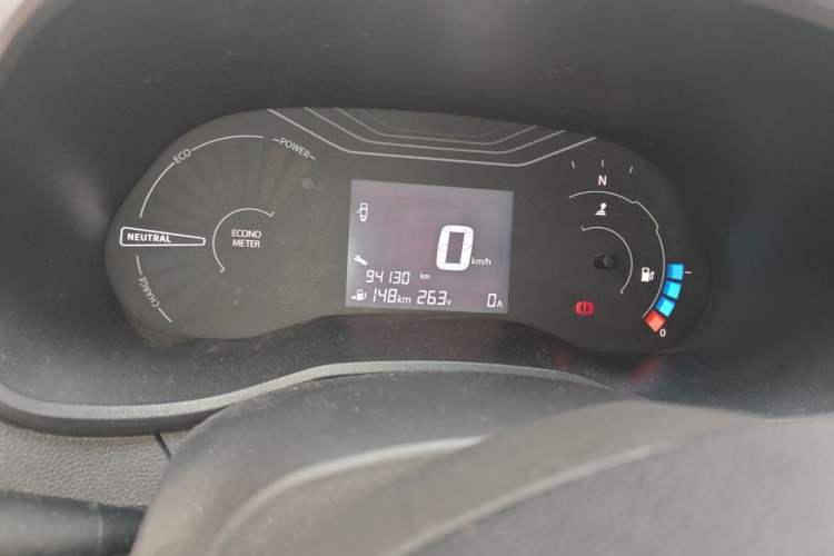 Used Dongfeng NAMMI EX1 2021 Zhi Ling Version Odometer Close Up