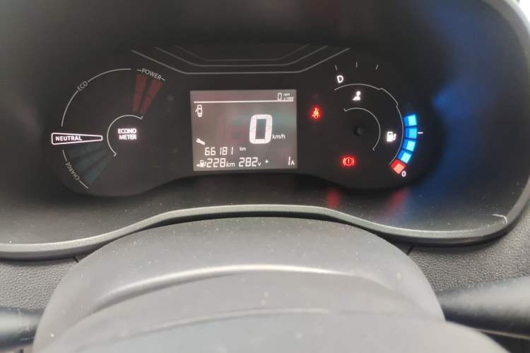 Used Dongfeng NAMMI EX1 2022 Restyled PRO Tiger Glory Standard Edition Odometer Close Up