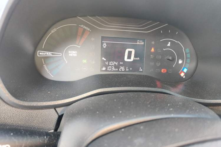 Used Dongfeng NAMMI EX1 2022 Revised PRO YueShi Version Odometer Close Up